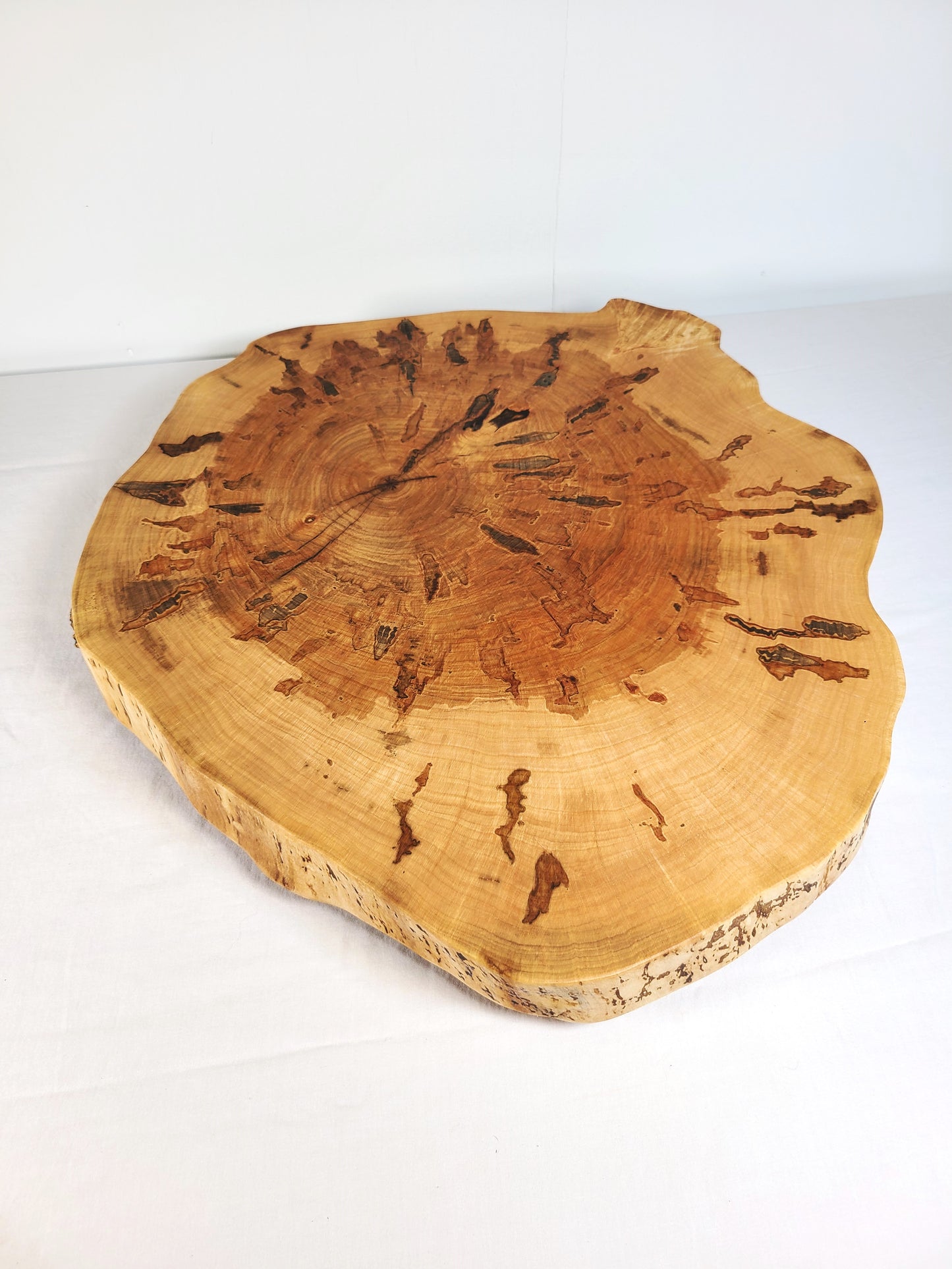 ROUND CHARCUTERIE BOARD - AMBROSIA MAPLE CROSSCUT