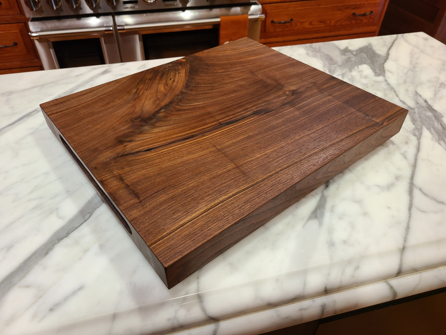 large carving board, walnut cutting board
