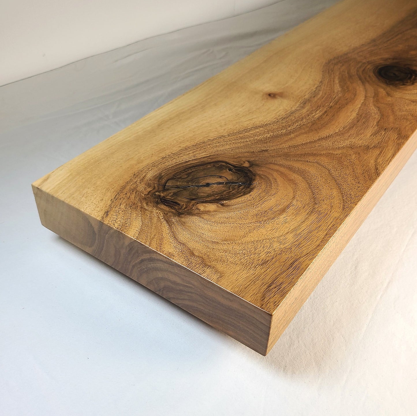 ENGLISH WALNUT FLOATING SHELVES