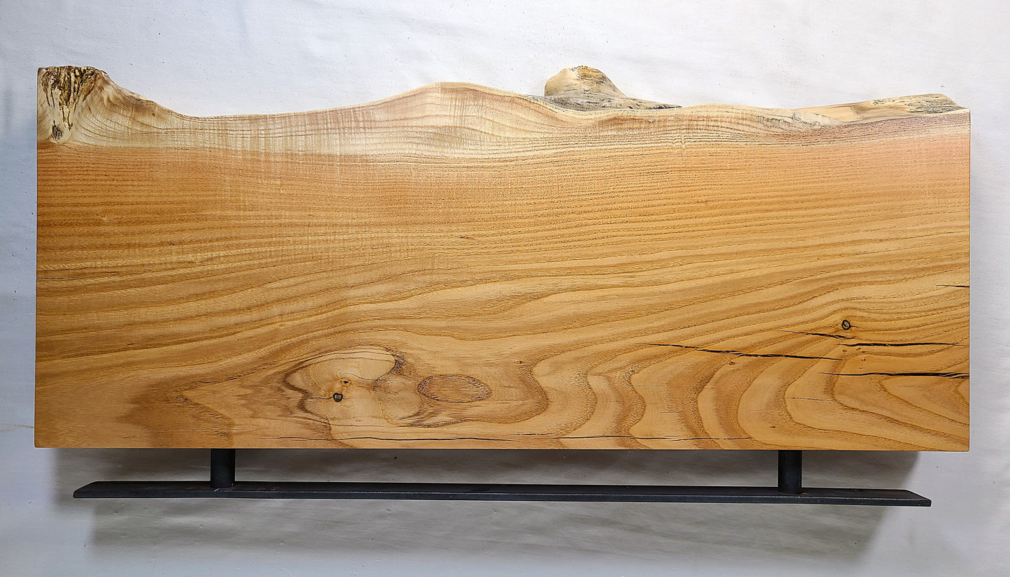 LIVE EDGE HONEY LOCUST FLOATING SHELF