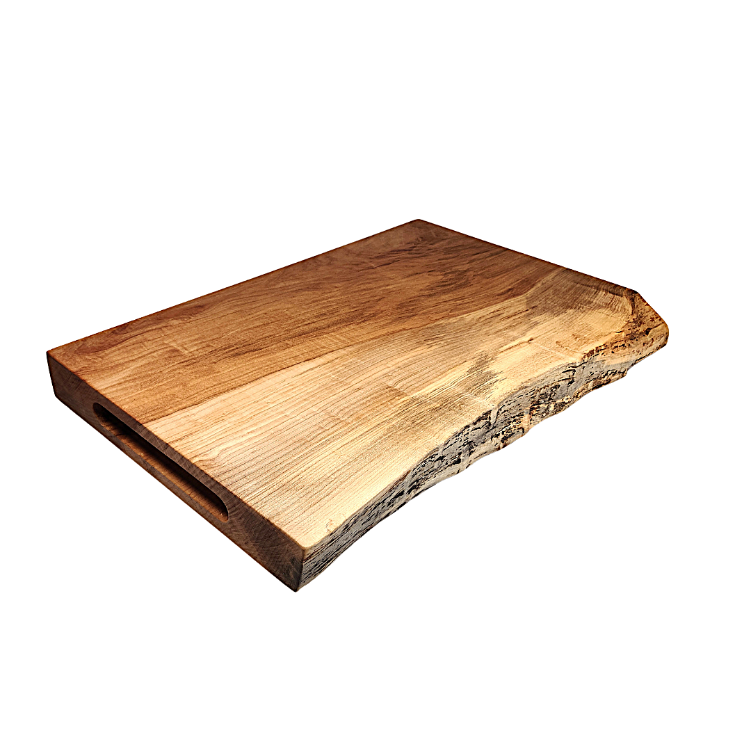 LIVE EDGE MAPLE CUTTING BOARD / FLAT TOP SERIES