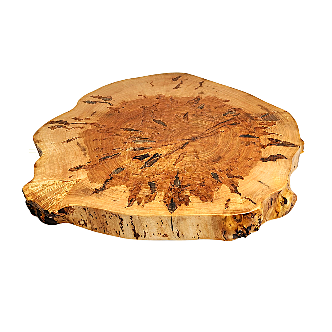 ROUND CHARCUTERIE BOARD - AMBROSIA MAPLE CROSSCUT