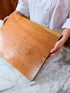 Cherry Live-Edge Barbeque Board / 2"+ thick single-plank (Slicer Series)
