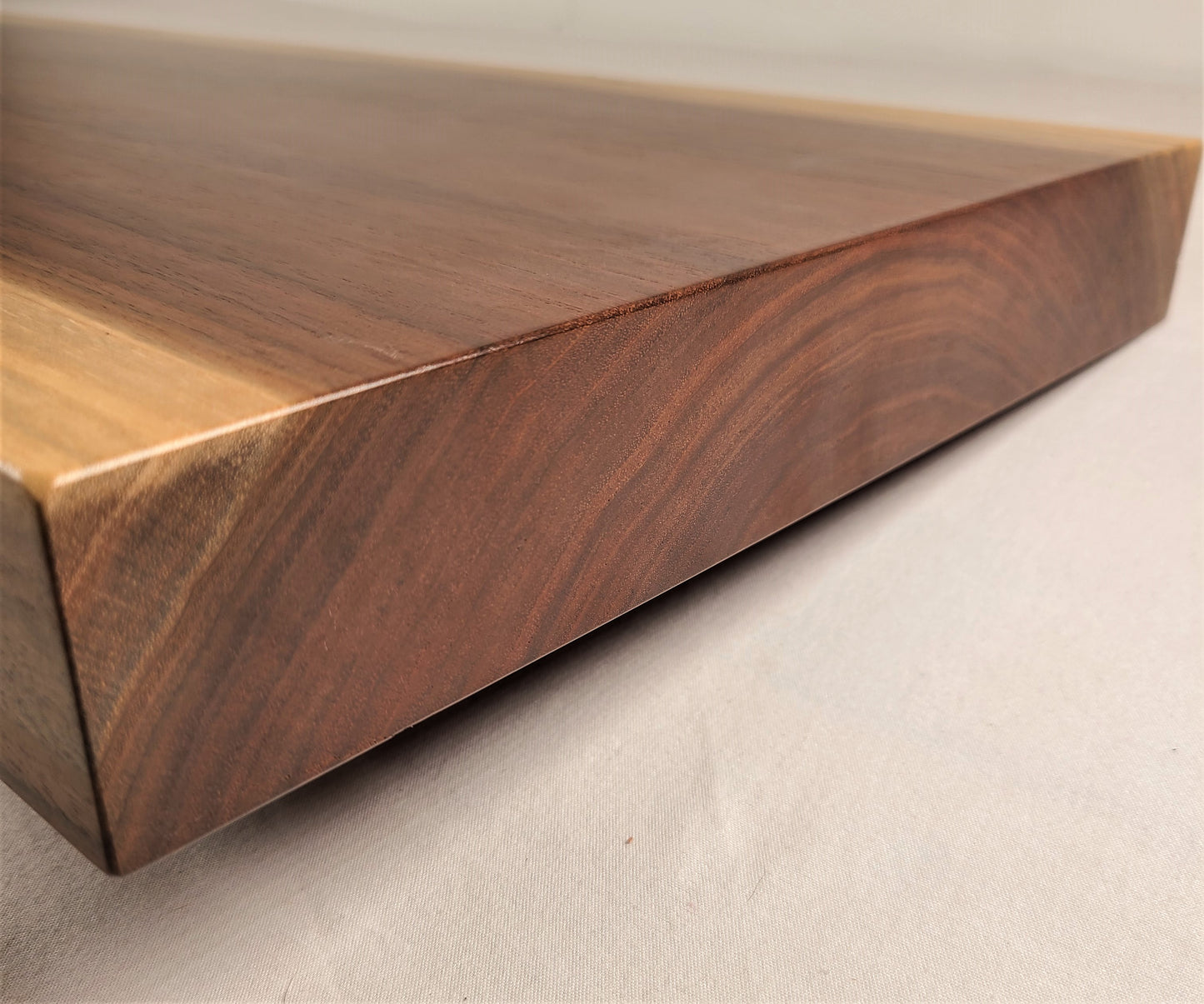 Walnut Floating Shelves