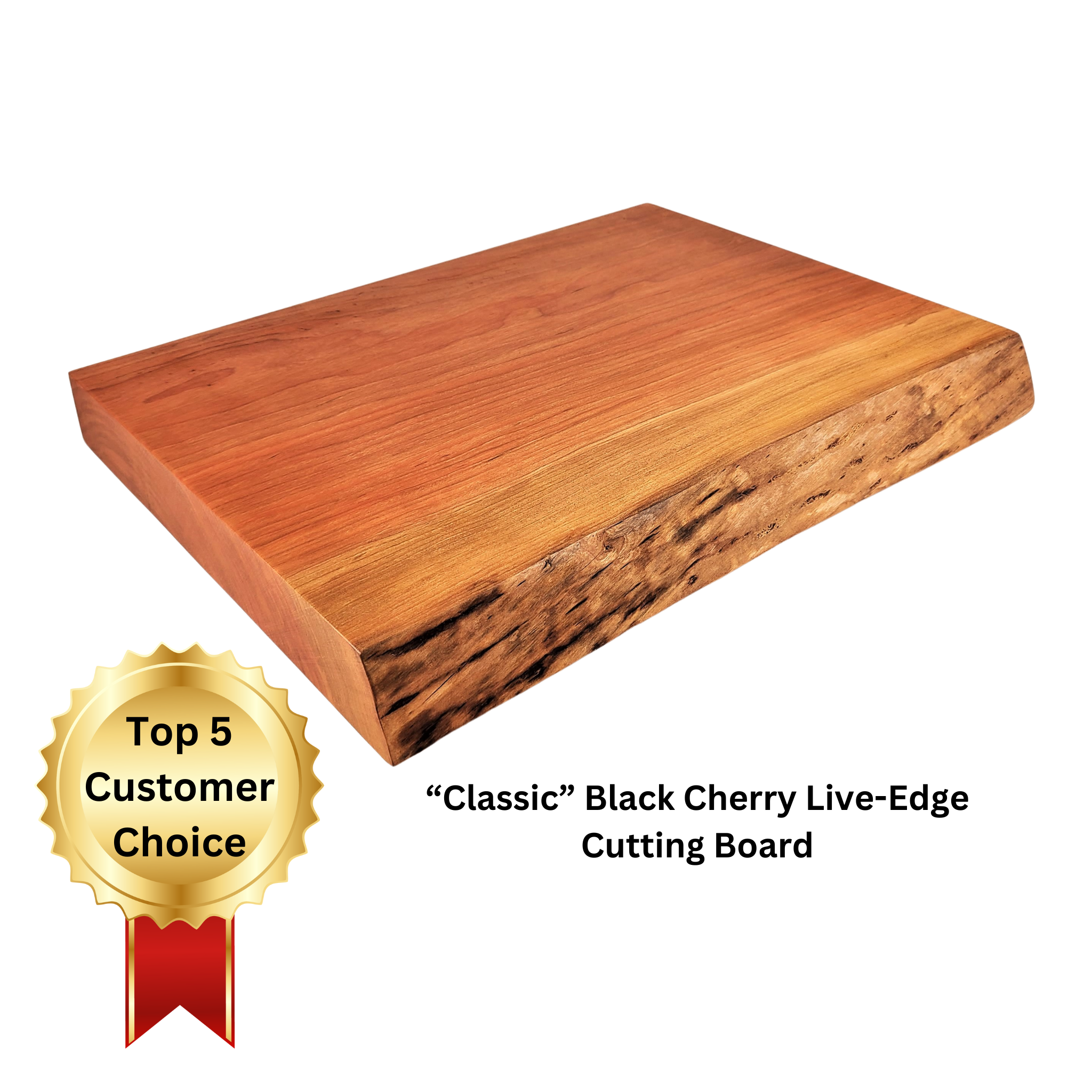 LIVE EDGE CHERRY CUTTING BOARD / CLASSIC SERIES
