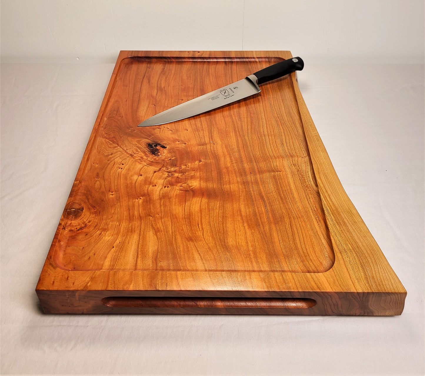 live edge carving board