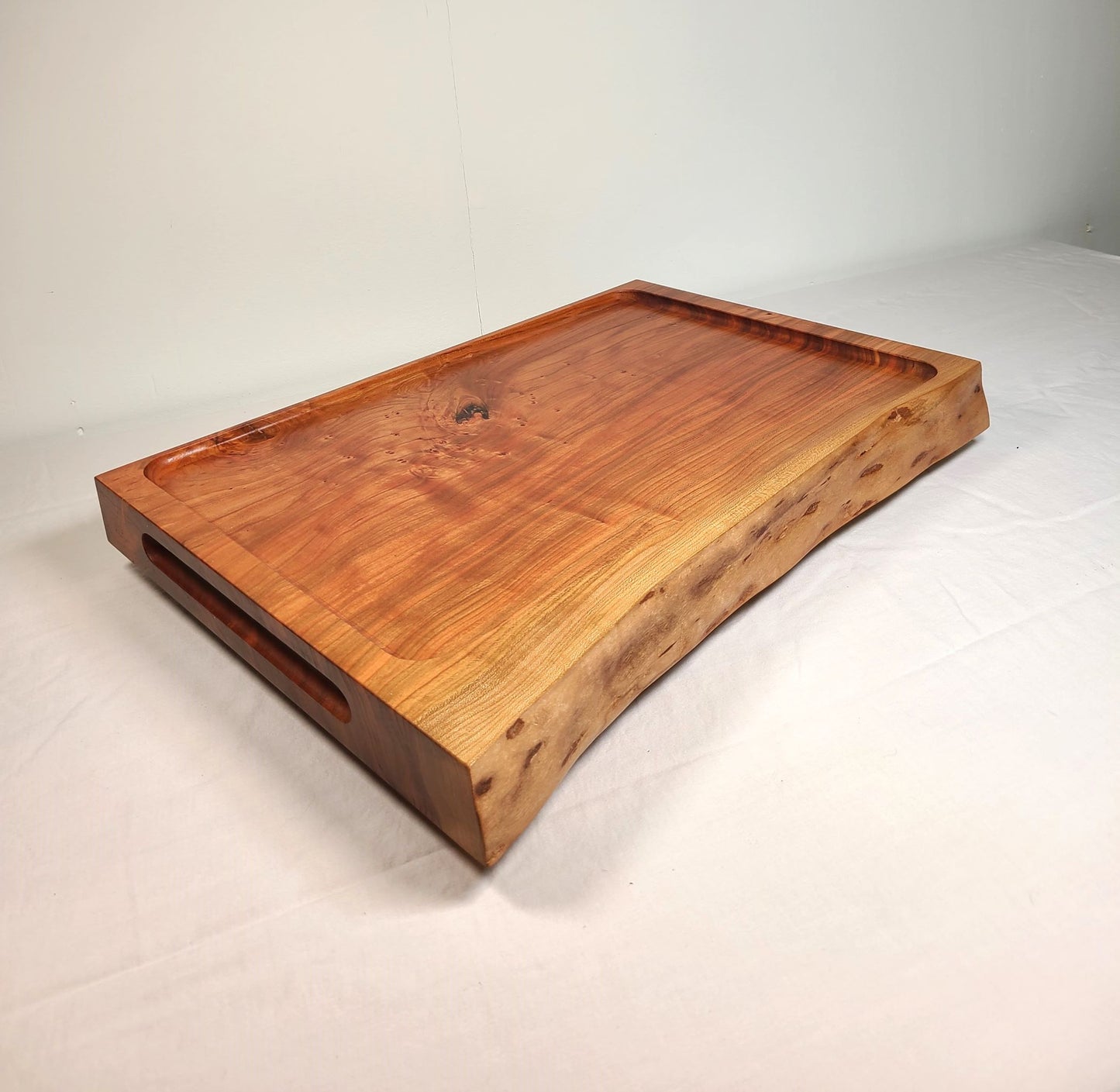 Live Edge Cherry Carving Board / Slicer Series