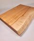 live edge cutting board , maple cutting board