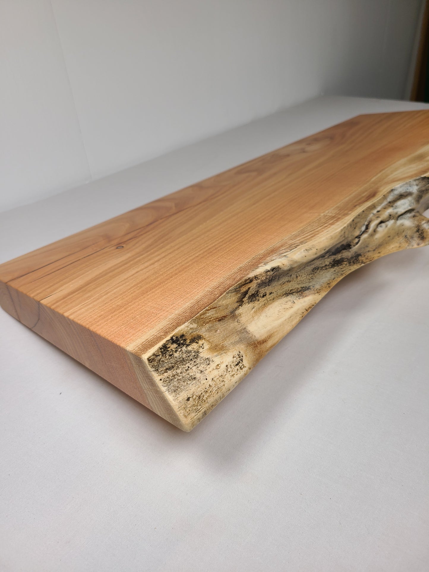 LIVE EDGE HONEY LOCUST FLOATING SHELF