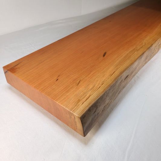 LIVE EDGE CHERRY FLOATING SHELVES