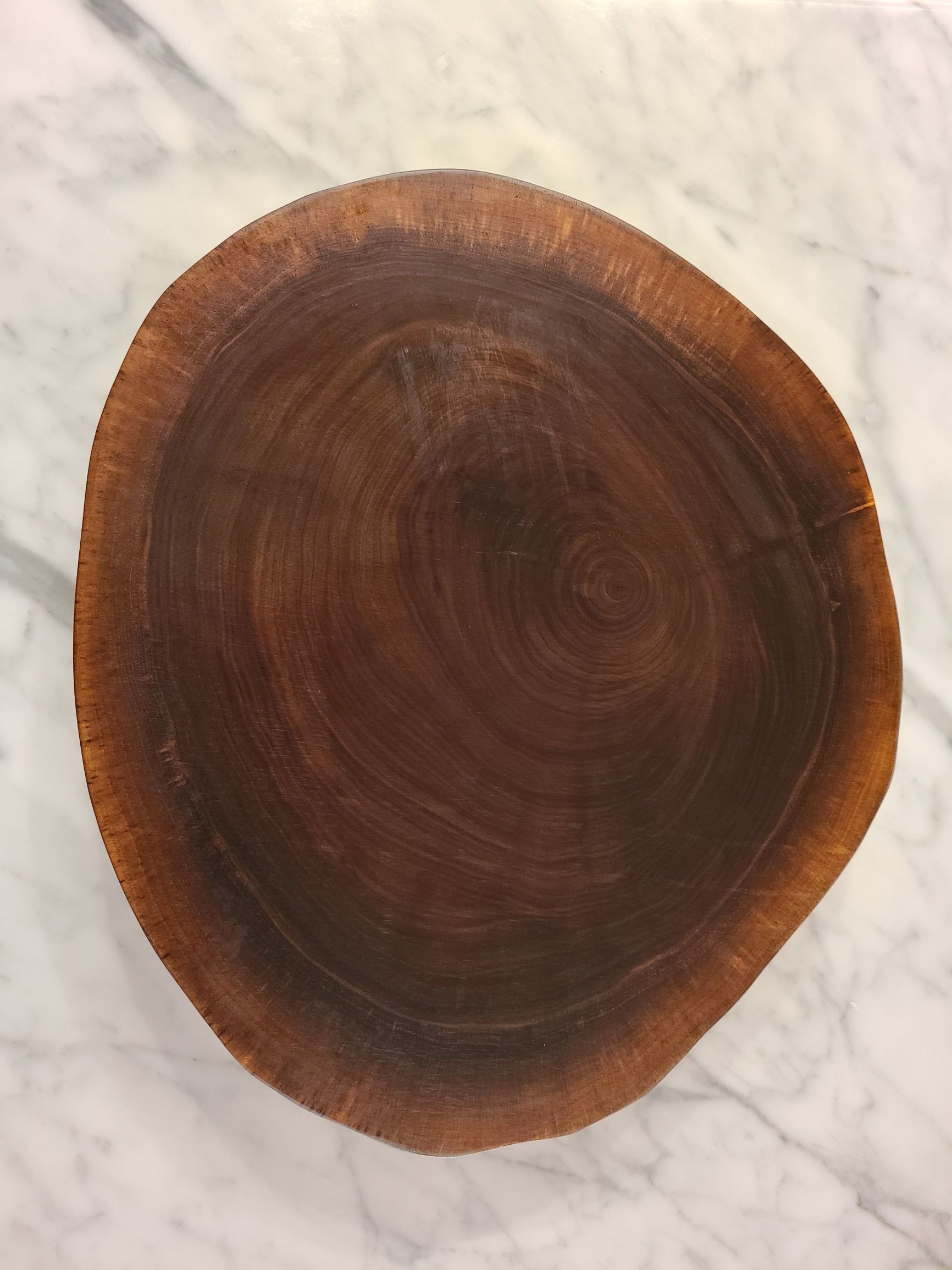 round live edge charcuterie board