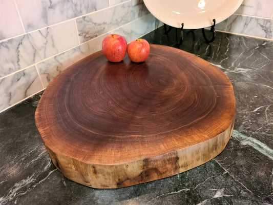 round charcuterie board live edge charcuterie board walnut charcuterie board