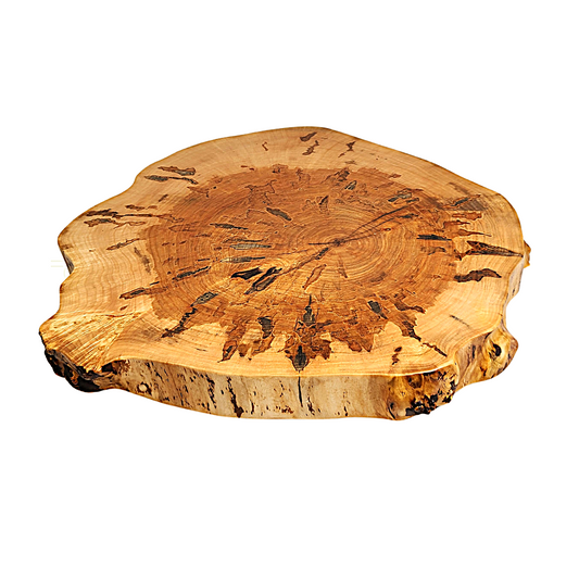 ROUND CHARCUTERIE BOARD - AMBROSIA MAPLE CROSSCUT