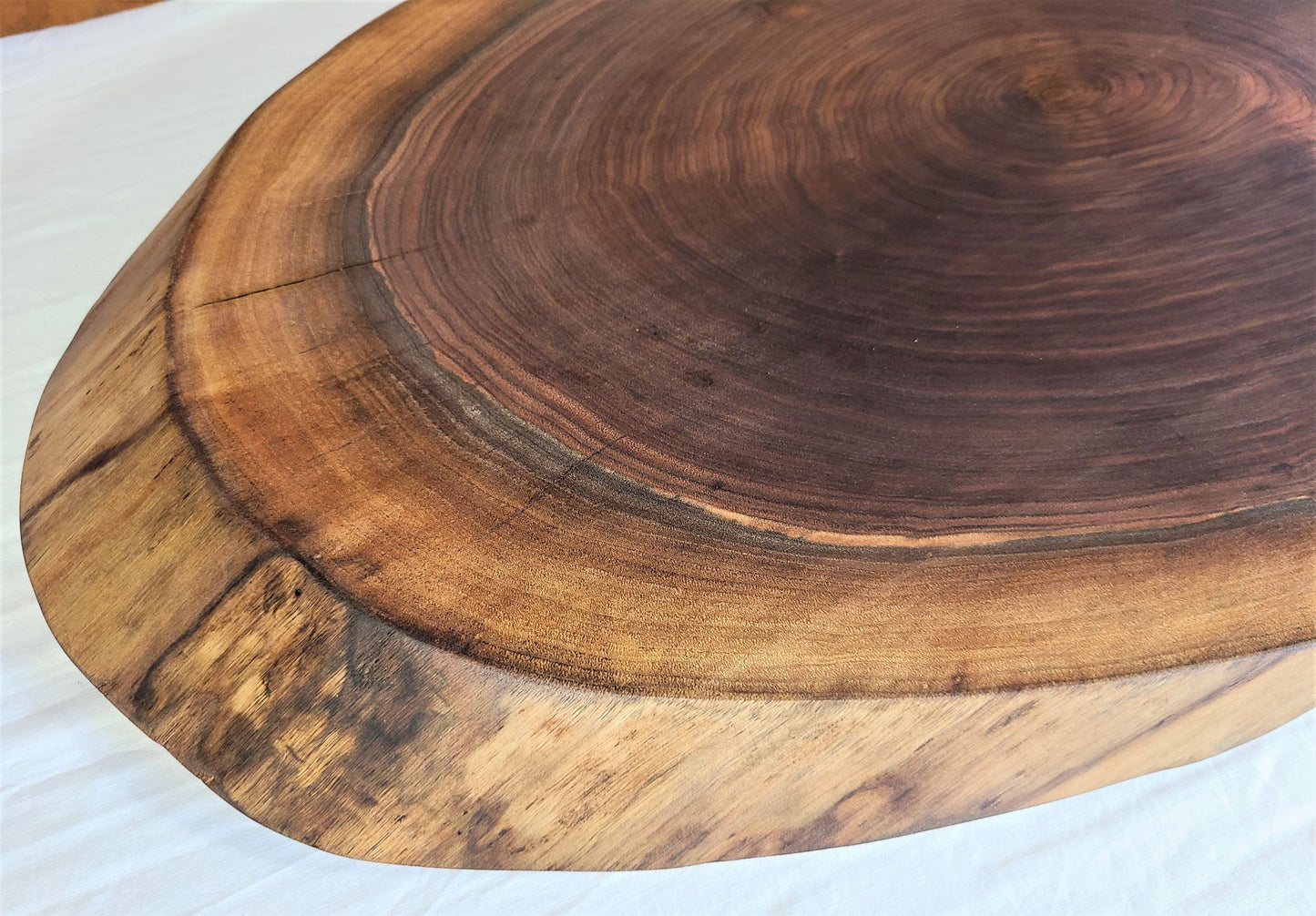 round charcuterie board featured on ZimBoards