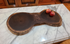 Black Walnut Double Cross-cut Charcuterie/grazing/serving/ wood cutting board made in Lancaster Pennsylvania USA by ZimBOARDS