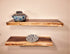 Live Edge Walnut Floating Shelves