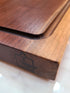 ZimBoard Live-Edge  Black Walnut "Slicer" Cutting Board