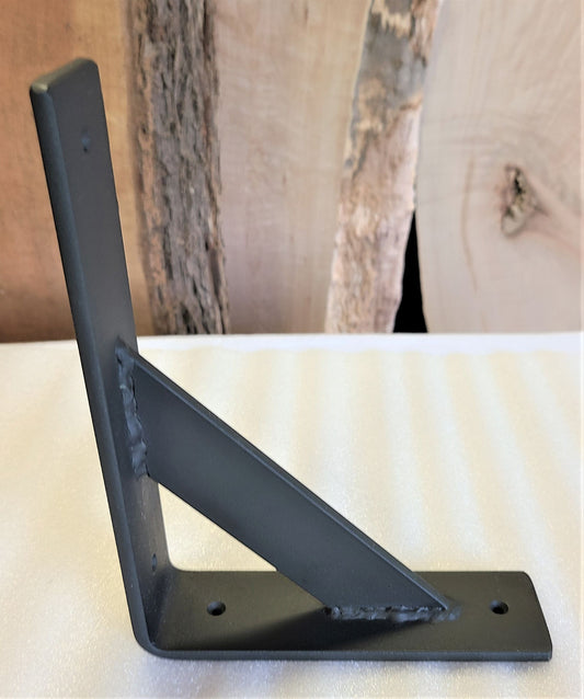 Heavy duty steel shelf bracket 