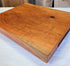 Cherry Live Edge Charcuterie Board.  Routed finger grooves made in USA by ZimBoards.