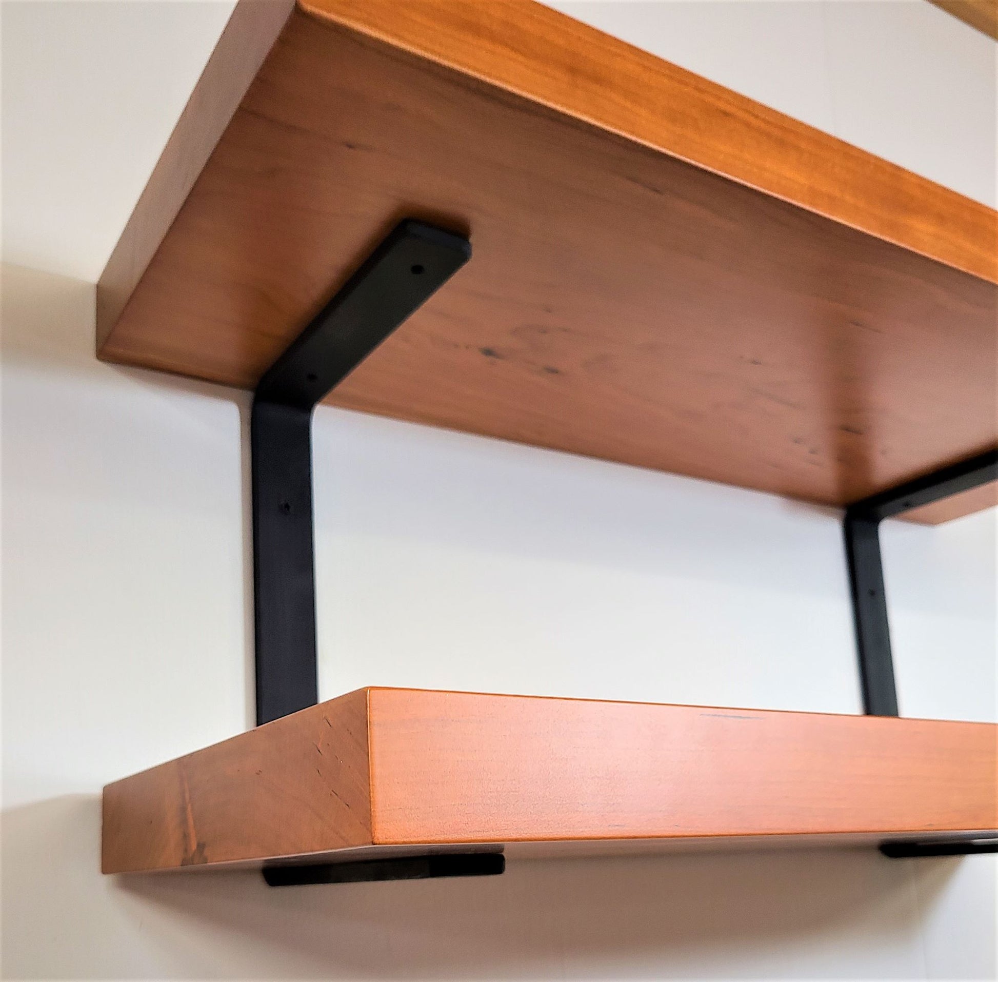 wood wall decor floating bookshelf