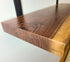 Live-Edge Black Walnut Double Shelf Kit