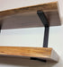 Live-Edge Black Walnut Double Shelf Kit