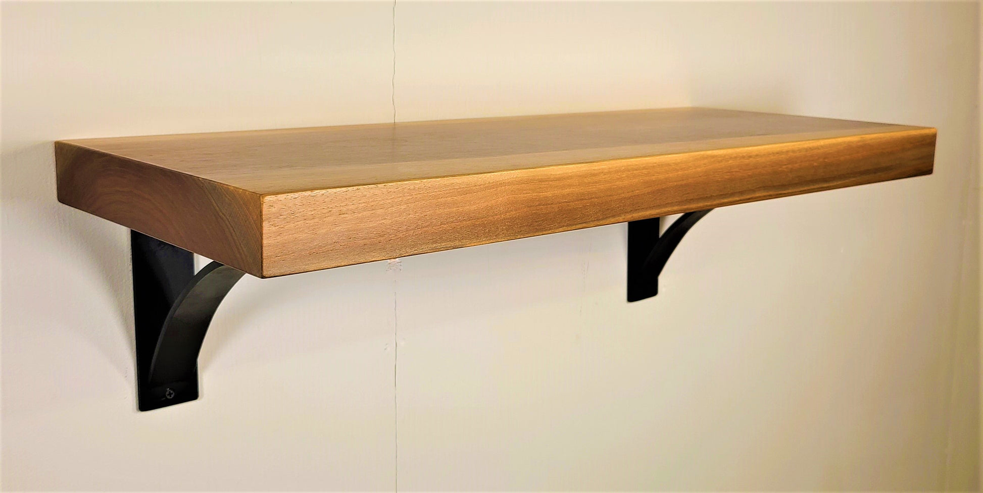 rustic floating shelves for kitchen