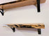 Kettle Creek Live-Edge Maple Wall Shelf w/ Steel Arch Brack