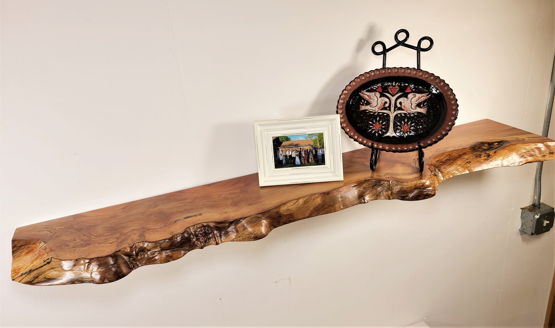 floating shelf bracket included, wood wall decor, wooden floating shelves, custom floating shelves