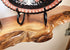 SYCAMORE LIVE-EDGE FLOATING SHELVES  /  BRACKET INCLUDED
