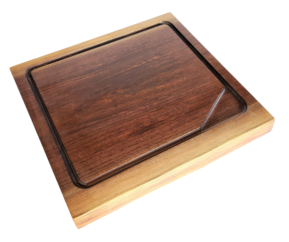 ZimBoard Live-Edge  Black Walnut "Slicer" Cutting Board