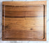 Large Live edge Walnut carving board.  Top view of this custom cutting board made in USA by ZimBoards.