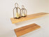 ZimBOARDS ASH FLAT-EDGE FLOATING SHELF - Shelf