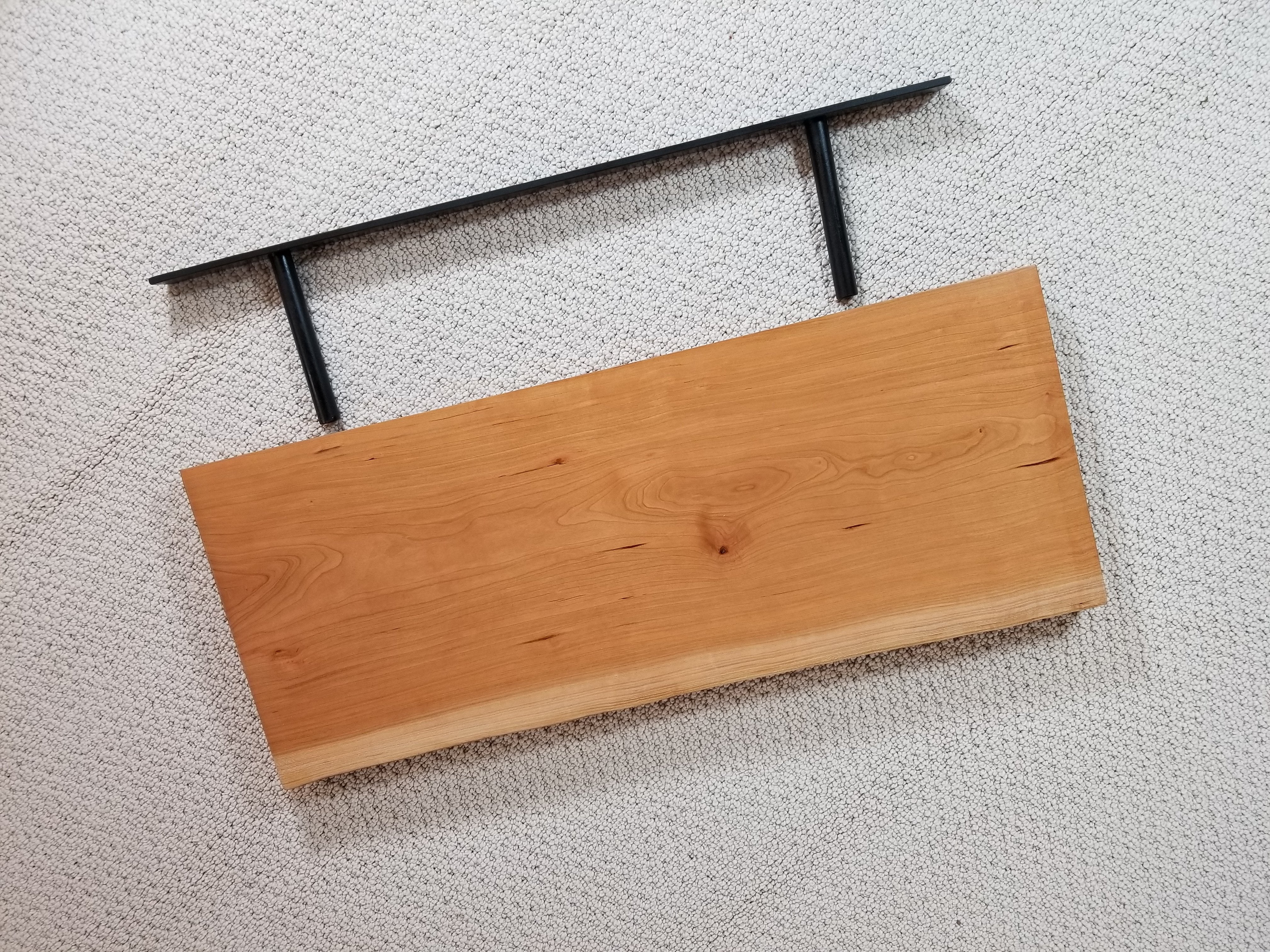 ZimBOARDS ASH FLAT-EDGE FLOATING SHELF - Shelf