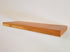 ZimBOARDS Solid Solid Wild Cherry Flat-Edge Floating Shelves