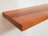 ZimBOARDS Solid Solid Wild Cherry Flat-Edge Floating Shelves